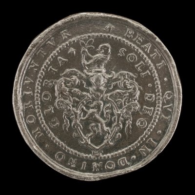 Arms and Inscription (reverse) by Matthäus Carl