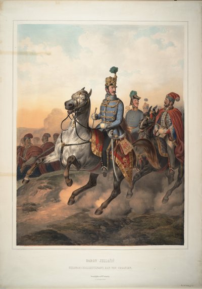Count Josip Jelacic of Buim by Matthias Trentsensky