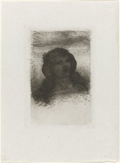 Head of a Girl by Matthijs Maris