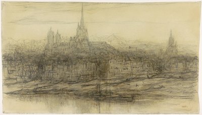 View of Rouen by Matthijs Maris
