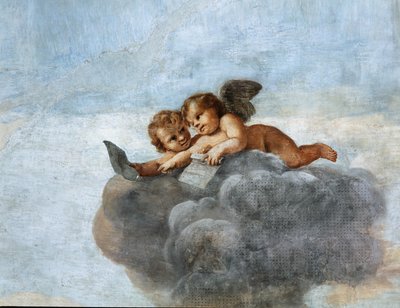 Concerts of Angels (detail) by Mattia (1613 99) Preti