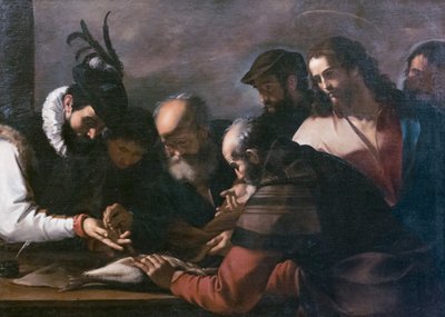 The Tribute Money by Mattia (1613 99) Preti
