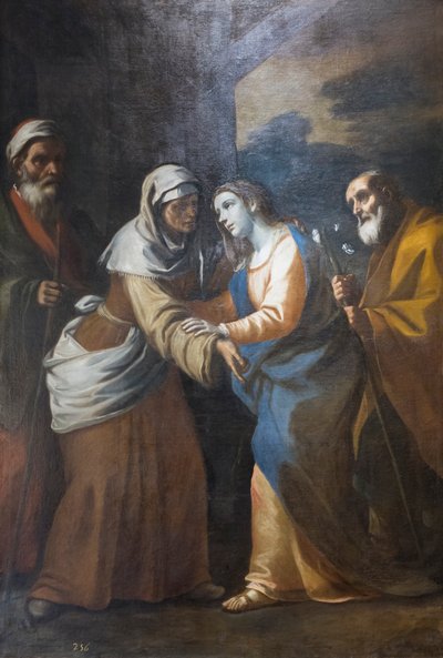 Visitation by Mattia (1613 99) (attr.to) Preti