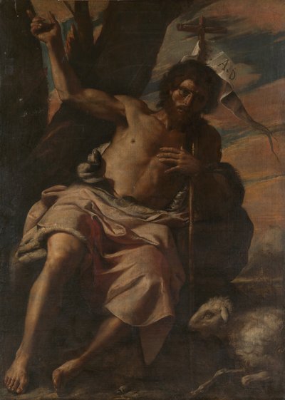Saint John the Baptist Preaching by Mattia Preti