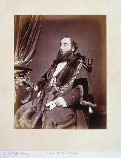 Sir John Whittaker Ellis by Maull and Co