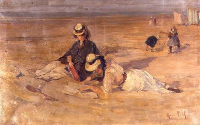 On The Beach by Maurice Blieck