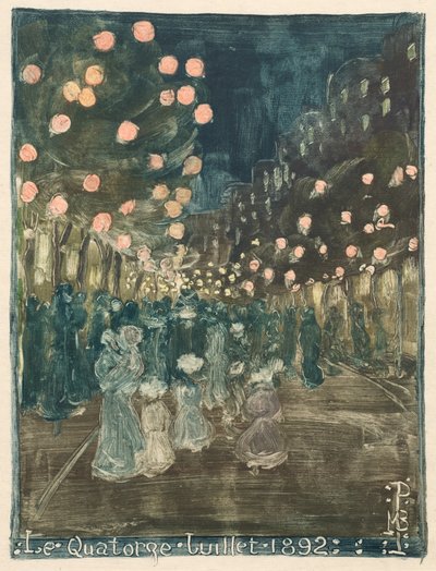 Bastille Day by Maurice Brazil Prendergast