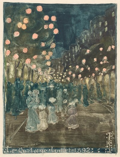 Bastille Day by Maurice Brazil Prendergast