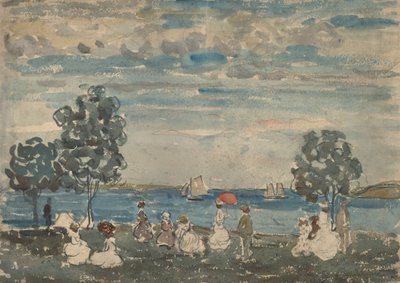 Figures on a Beach by Maurice Brazil Prendergast