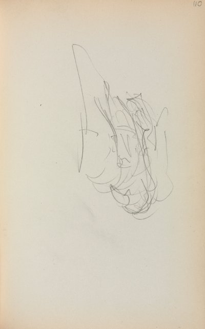 Italian Sketchbook: Gondola Page 110 by Maurice Brazil Prendergast