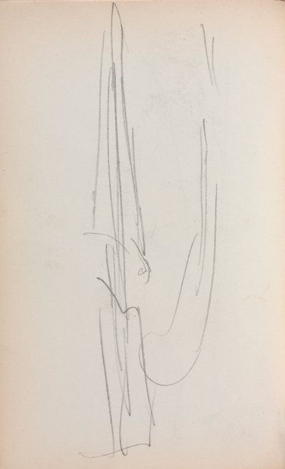 Italian Sketchbook: Sail page 71, 1898-1899 by Maurice Brazil Prendergast