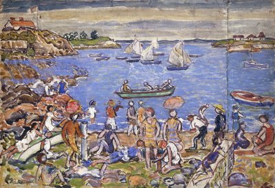 Near Gloucester by Maurice Brazil Prendergast