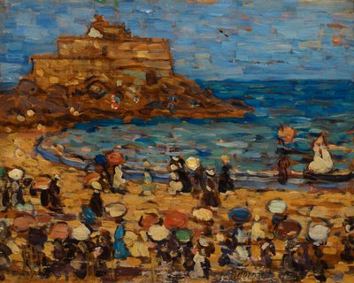 Seascape–St. Malo by Maurice Brazil Prendergast