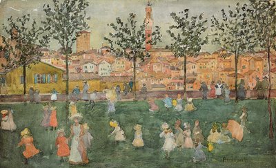 Siena by Maurice Brazil Prendergast