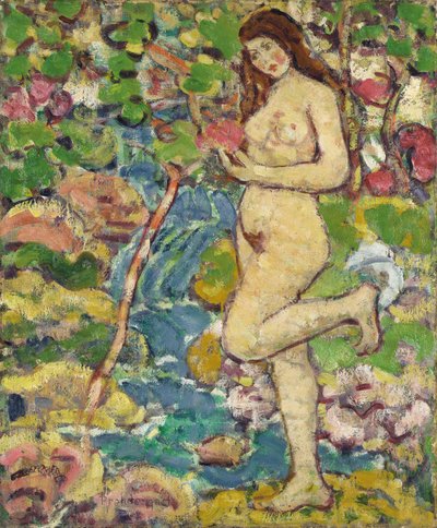 Waterfall by Maurice Brazil Prendergast