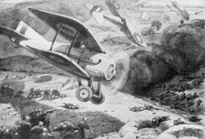 Air Cavalry, Attacking the Infantry by Maurice Busset