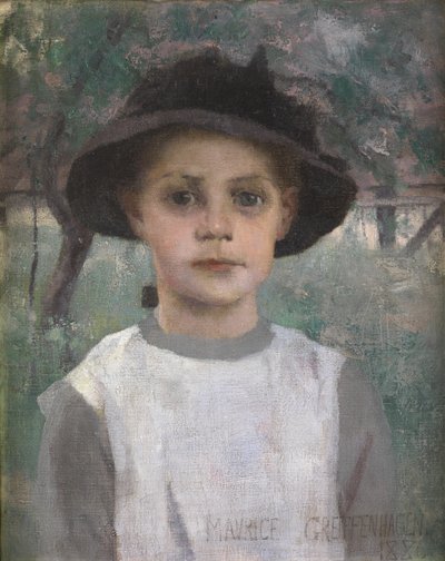 A Young Girl by Maurice Greiffenhagen