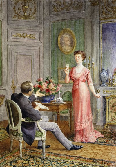 Scenes from La Rampe by Maurice Leloir