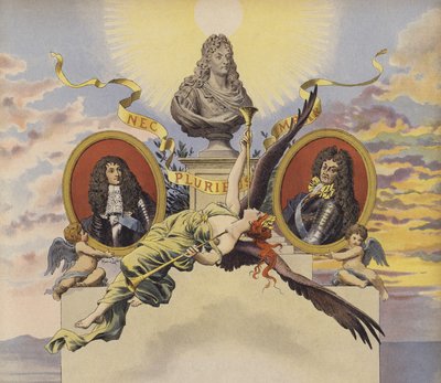 The Three Ages of Louis XIV by Maurice Leloir