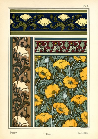 The Poppy by Maurice Pillard Verneuil