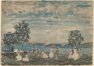 Figures on a Beach by Maurice Brazil Prendergast