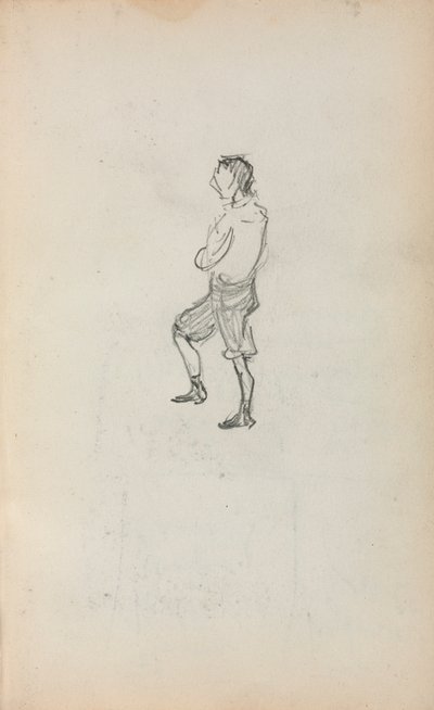 Italian Sketchbook: Standing Boy by Maurice Prendergast