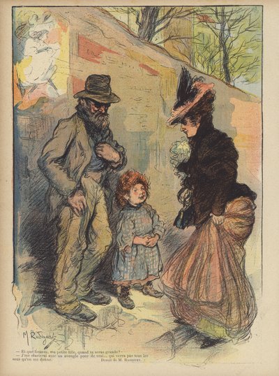 Illustration for Le Rire by Maurice Radiguet