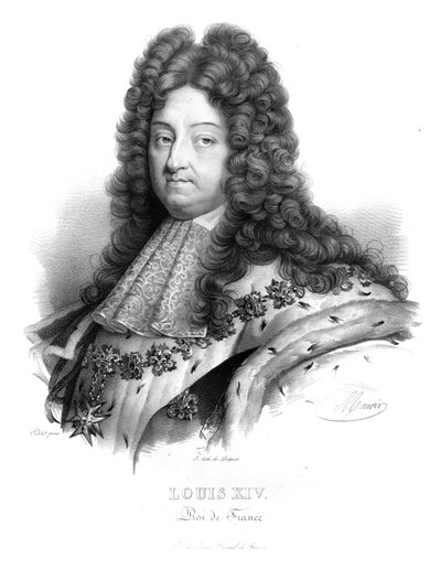 King Louis XIV of France by Maurin