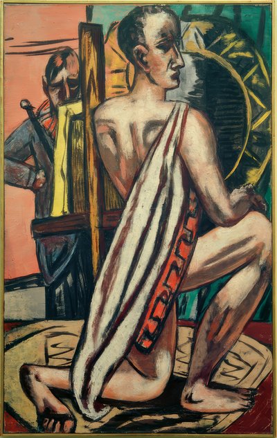 Academy I by Max Beckmann