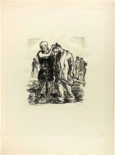 Baptism of Christ by Max Beckmann