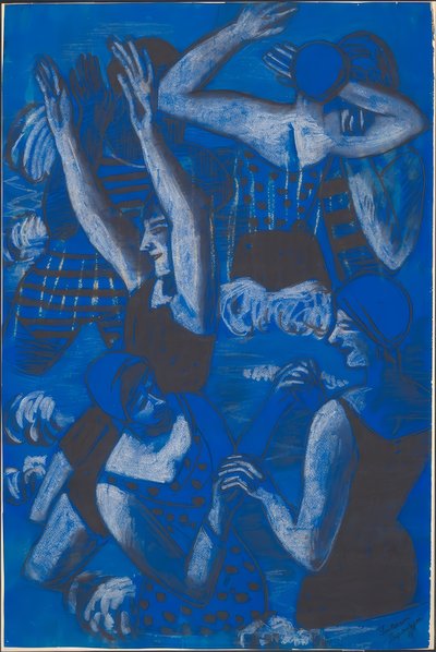 Bathers by Max Beckmann
