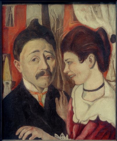 Portrait of the Carl Couple by Max Beckmann