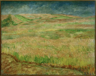 Blooming Grain Landscapes by Max Beckmann