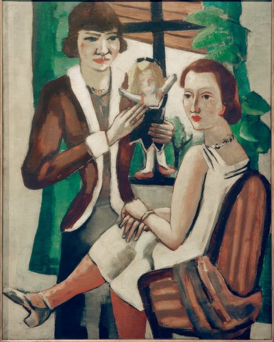Ladies at the Window by Max Beckmann