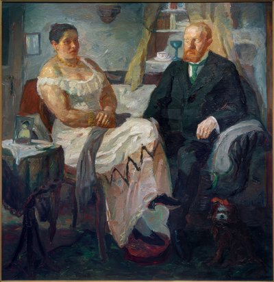 The Lovers by Max Beckmann
