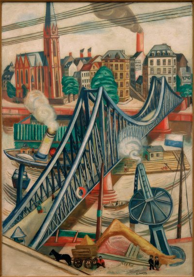 The Iron Bridge by Max Beckmann