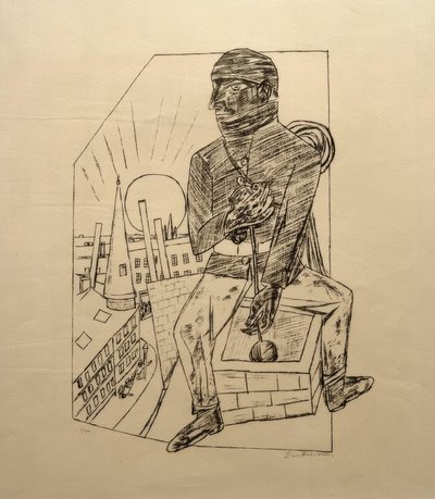 The Chimney Sweep by Max Beckmann