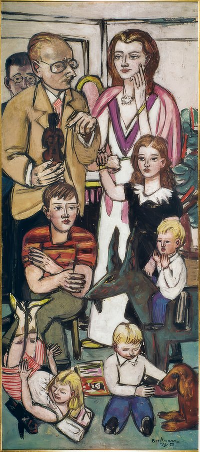 The Hope Family by Max Beckmann