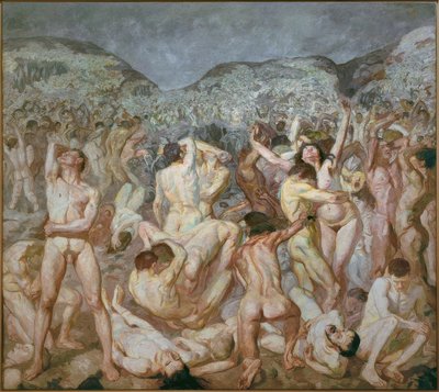 The Battle by Max Beckmann