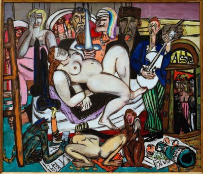 The City by Max Beckmann