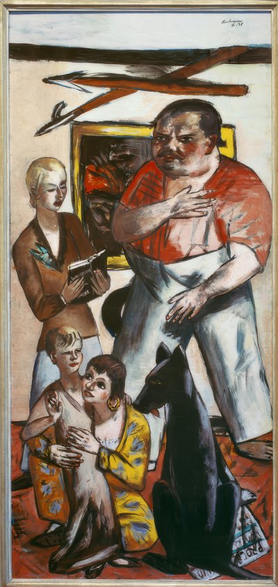 George Family Portrait by Max Beckmann