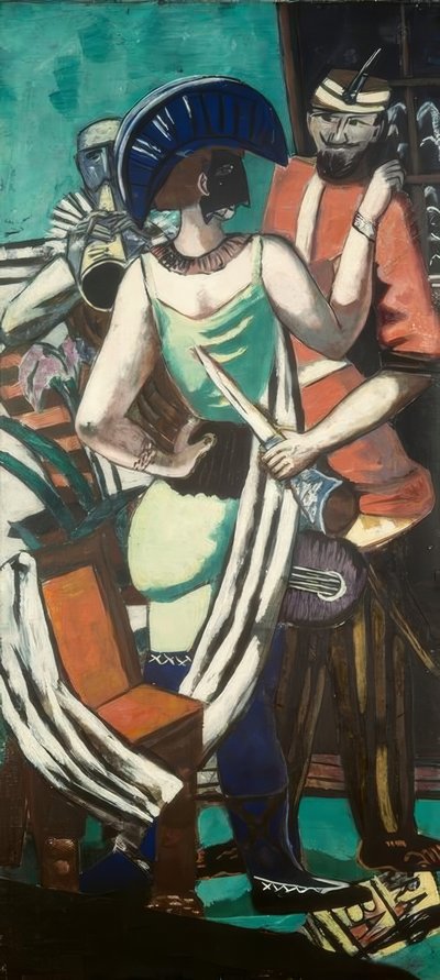 Carnival Paris by Max Beckmann