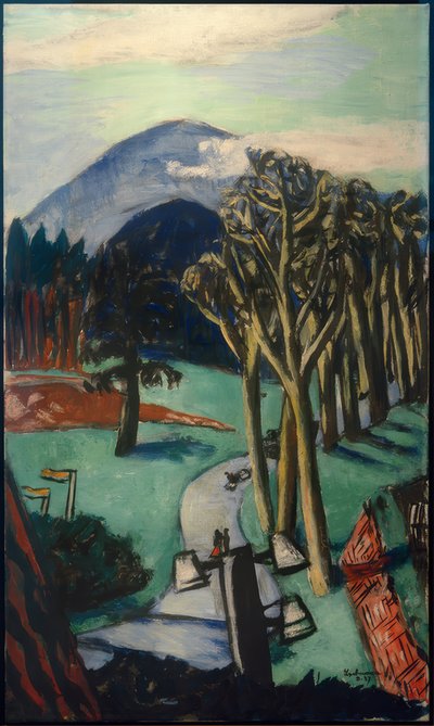 Golf Course Baden-Baden by Max Beckmann