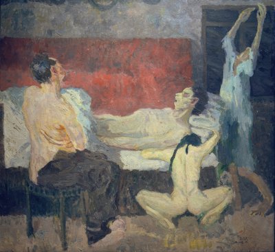 Great Death Scene by Max Beckmann