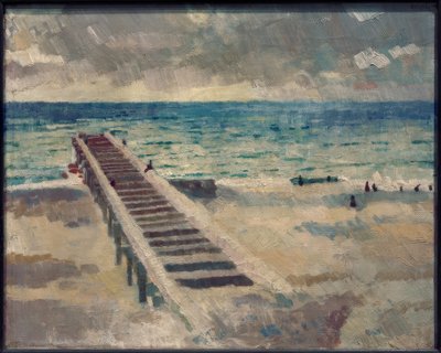 Small Stage by Max Beckmann