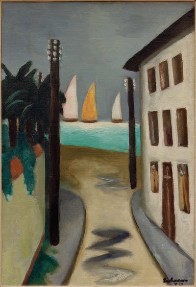 Small Landscape. Viareggio by Max Beckmann