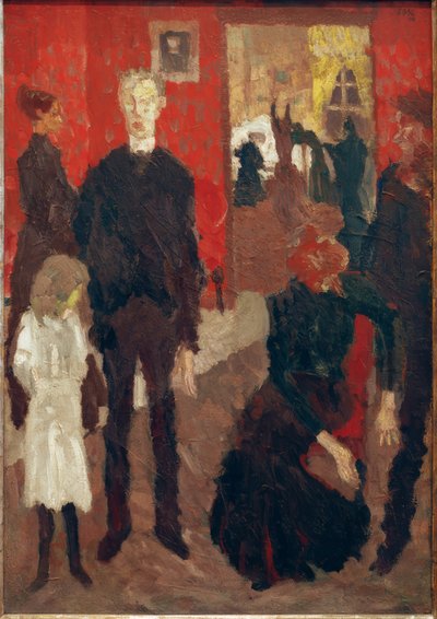 Small Death Scene by Max Beckmann