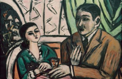 Artist Café by Max Beckmann