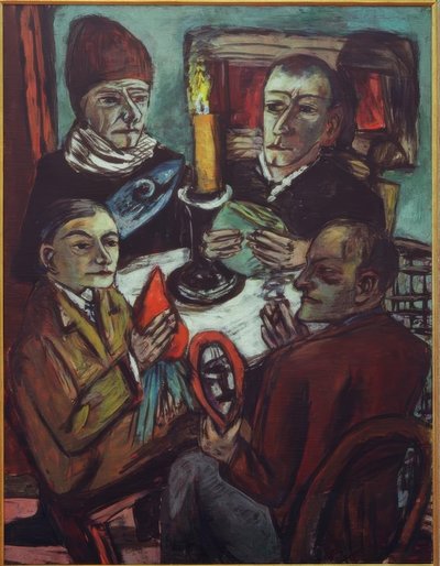 The Artists with Vegetables by Max Beckmann
