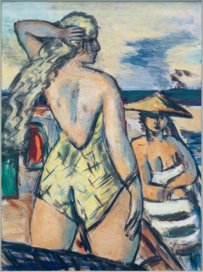 Girl by the Sea by Max Beckmann